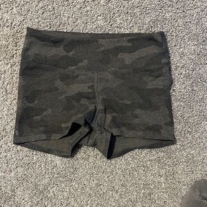 NOBULL Women's Black Camouflage Bike Shorts